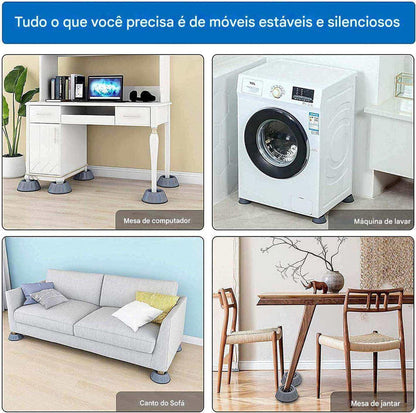 Almofadas Anti-vibração Para Máquina de Lavar