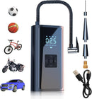 Compressor de Ar Portátil para Pneus de Moto, Bicicleta, Carro e Bolas