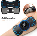Mini Massageador Elétrico Portátil Recaregavel TENS/EMS