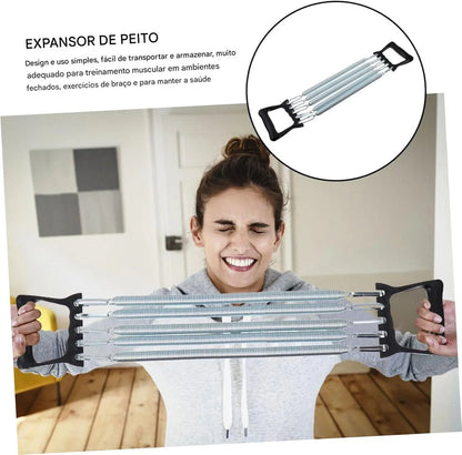 Expansor de Peito com Molas de Aço Ajustável