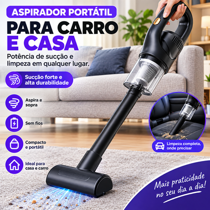 Aspirador De Pó Portátil Sem Fio