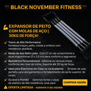 Expansor de Peito com Molas de Aço Ajustável